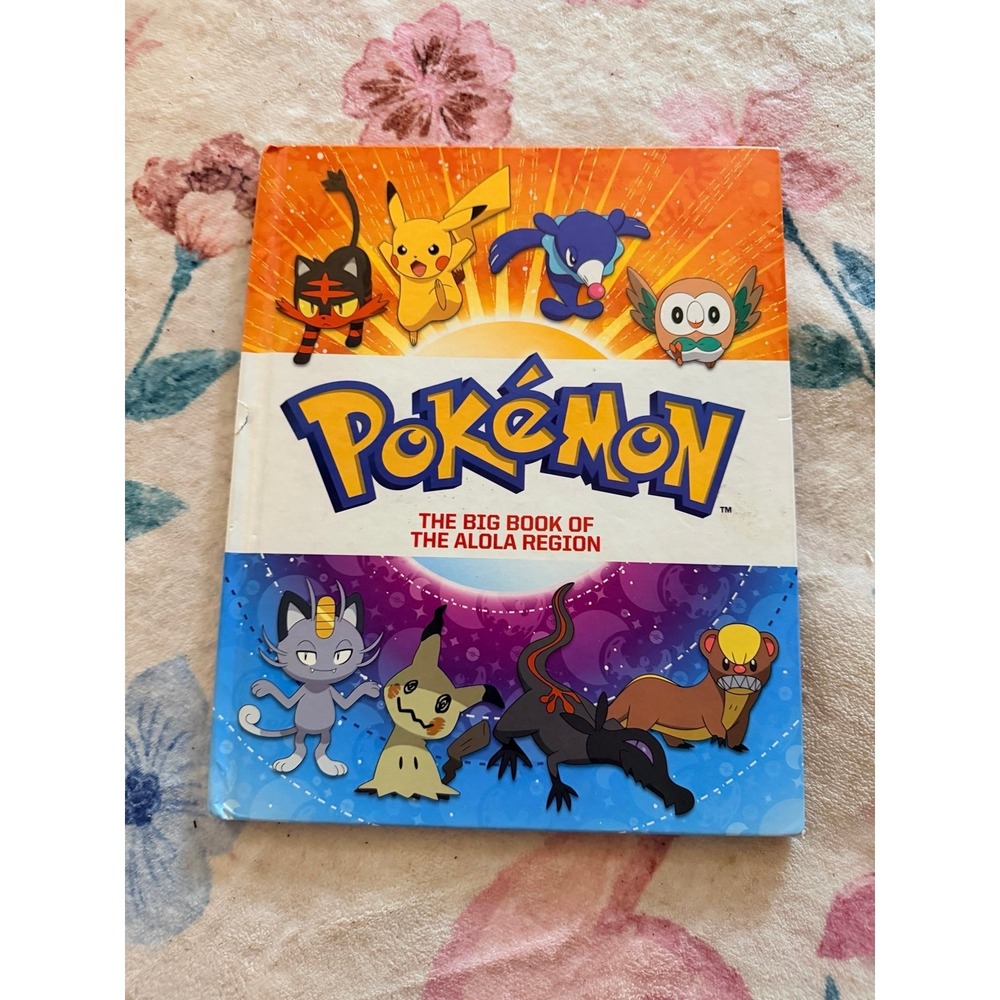 Pokémon the big book of alola region